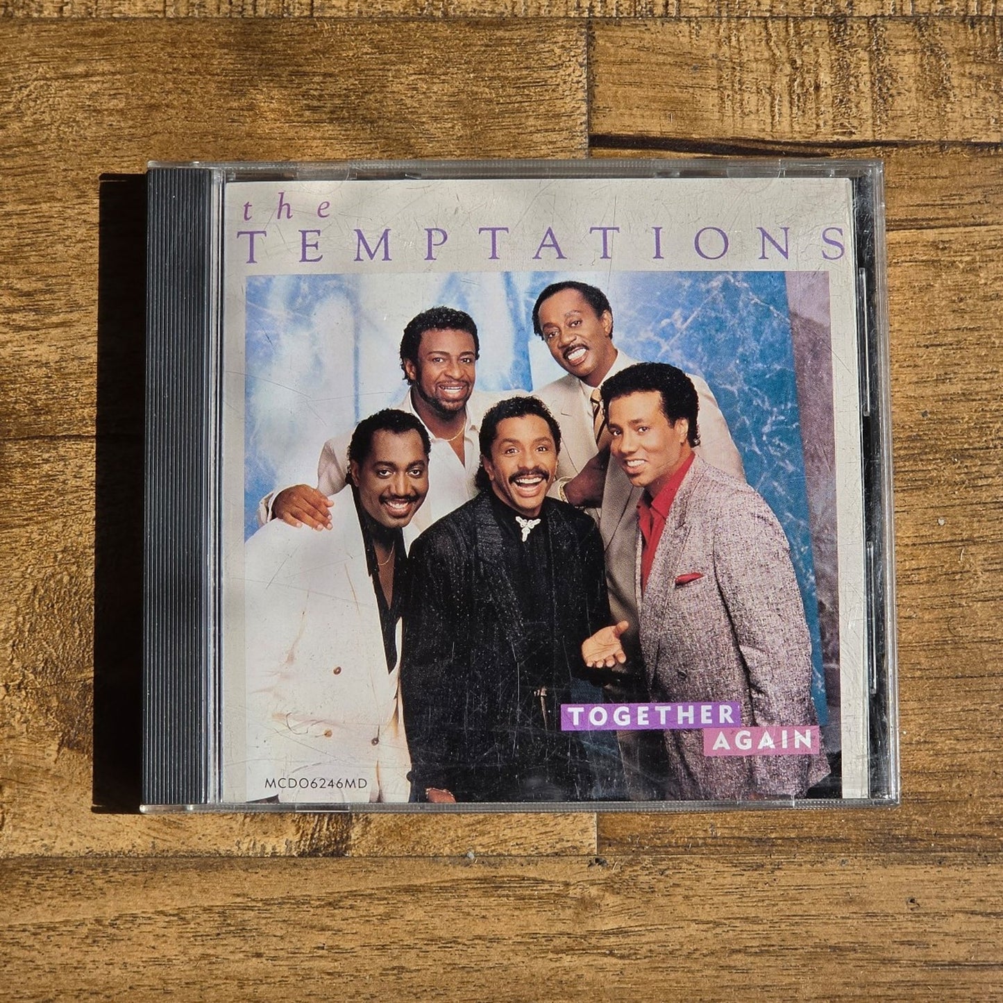 Vtg 1987 The Temptations TOGETHER AGAIN CD