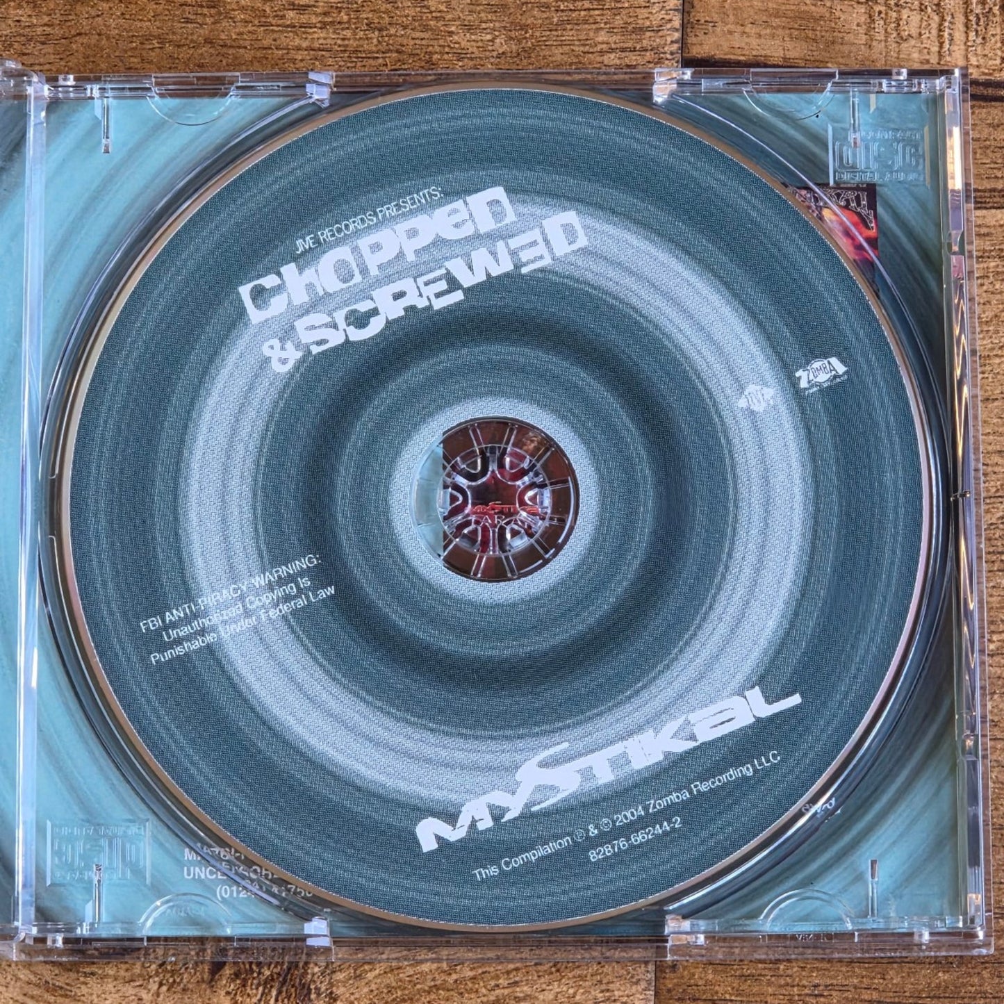 Vtg 2004 Mystikal CHOPPED & SCREWED CD RAP HIP HOP