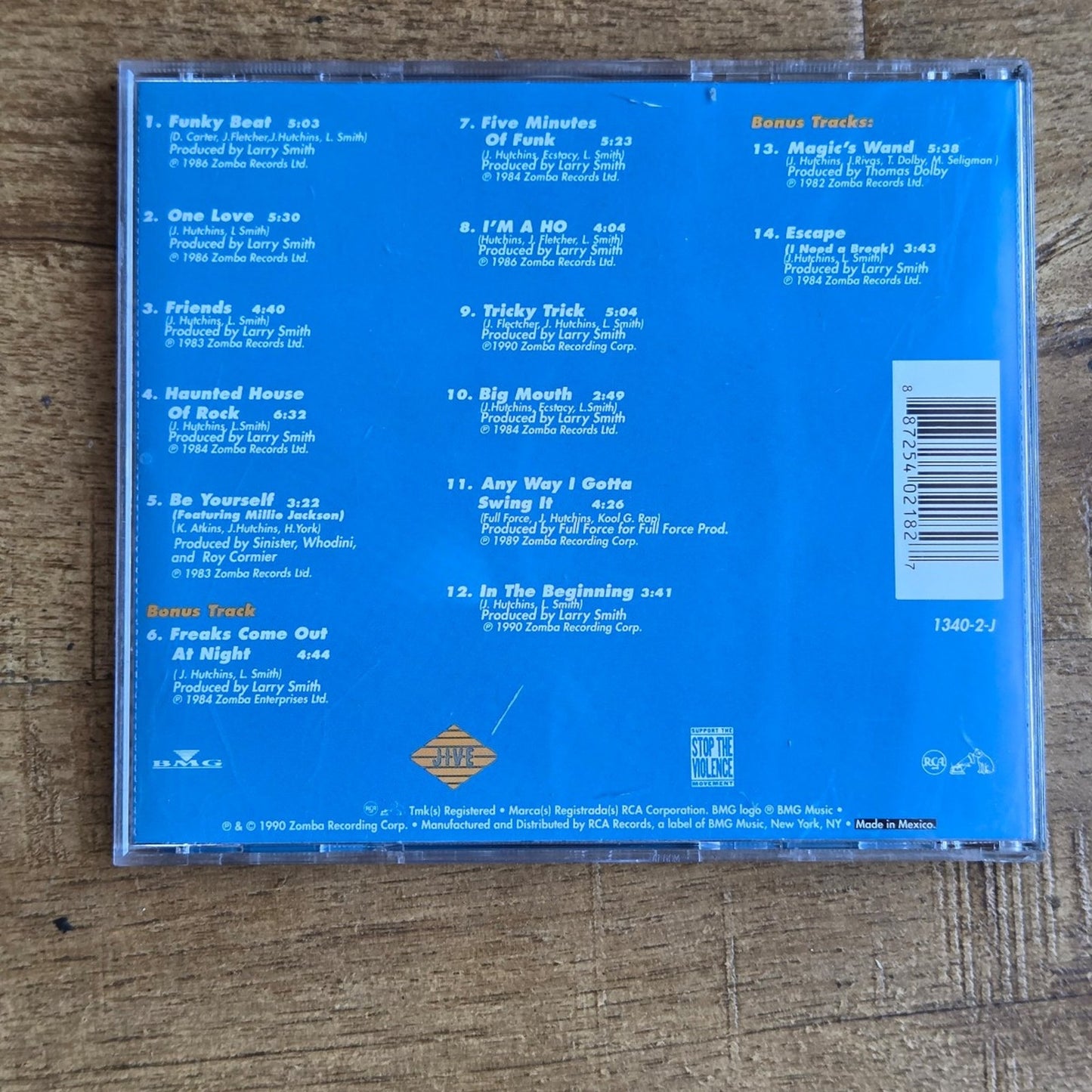 Vtg 1990 Whodini GREATEST HITS CD