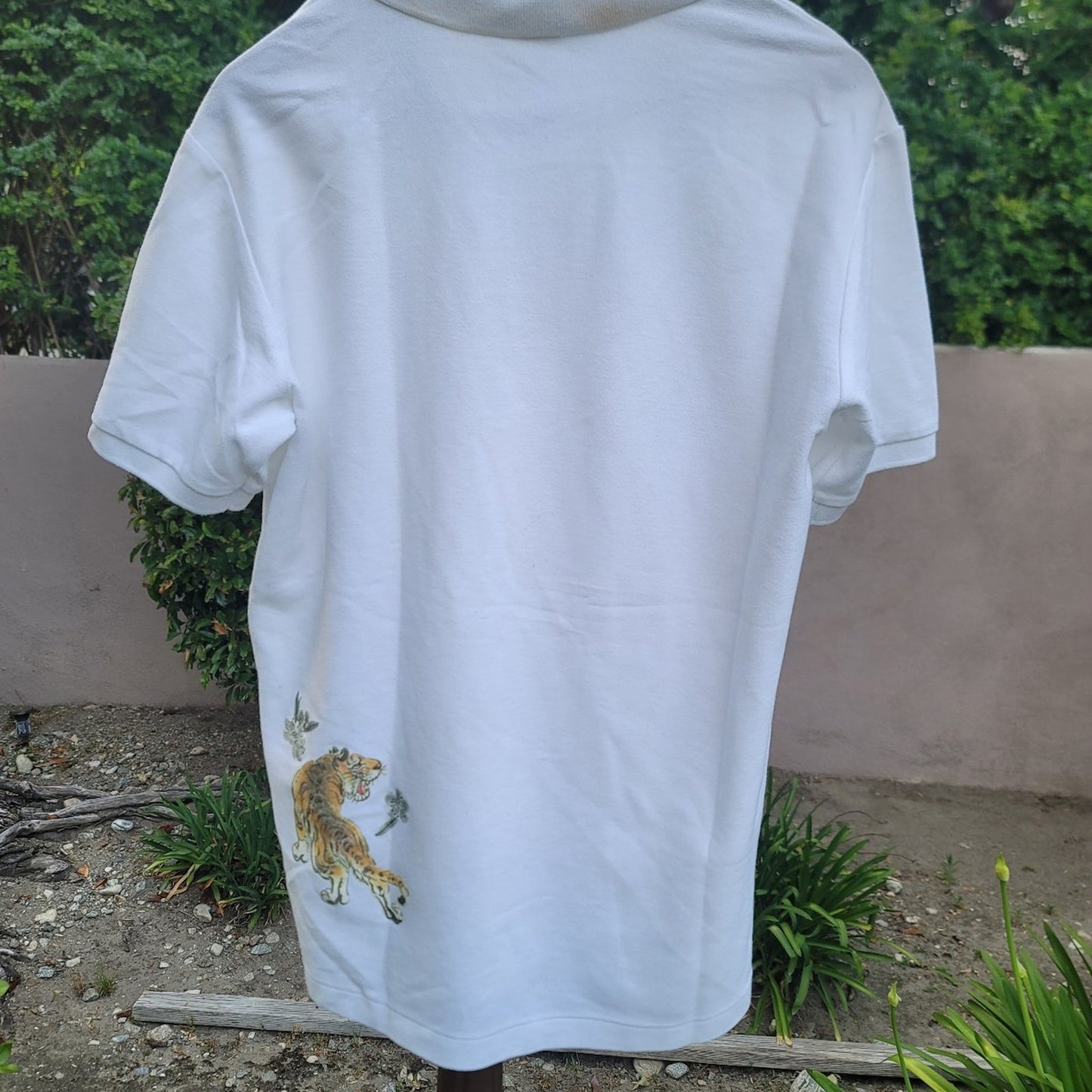 Vtg Japanese Brand Tigers Polo Shirt