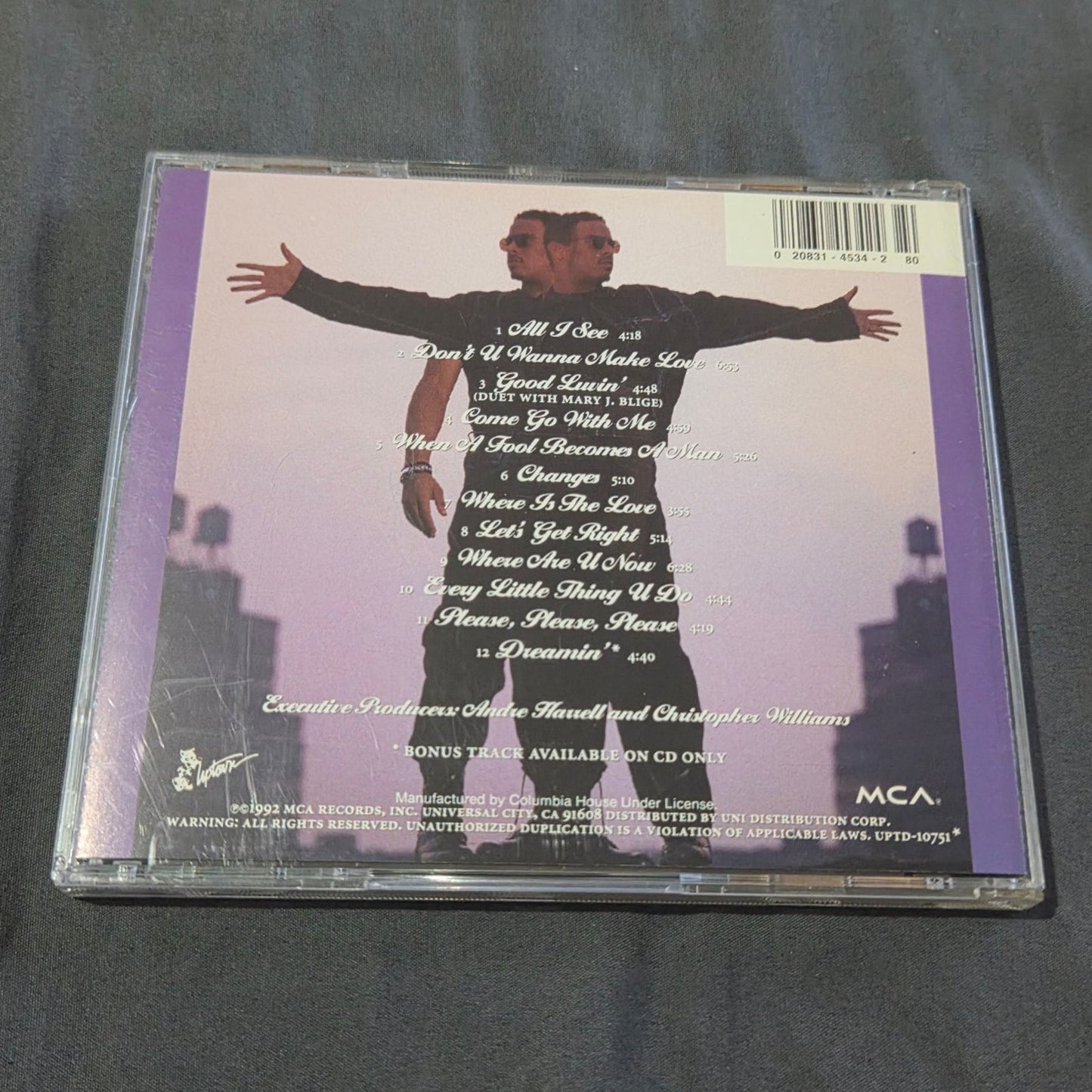 Vtg 1992 Christopher Williams CHANGES CD