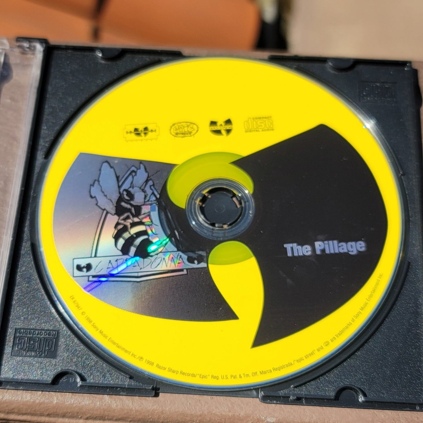 Vtg Cappadonna The Pillage CD Wu-Tang