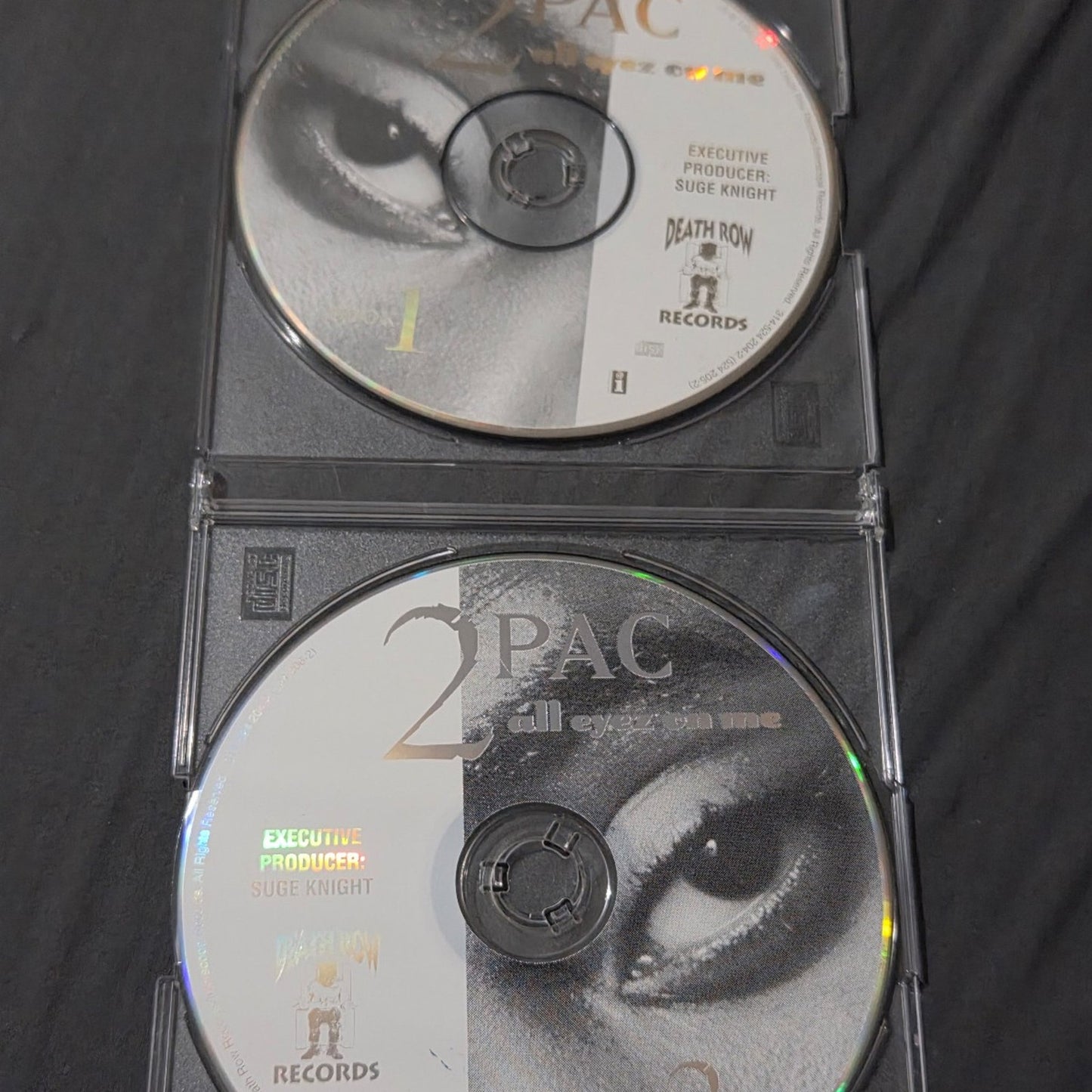 Vtg 1996 2Pac Tupac ALL EYEZ ON ME Double CD HIP HOP RAP