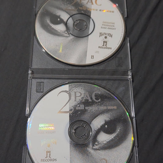 Vtg 1996 2Pac Tupac ALL EYEZ ON ME Double CD HIP HOP RAP
