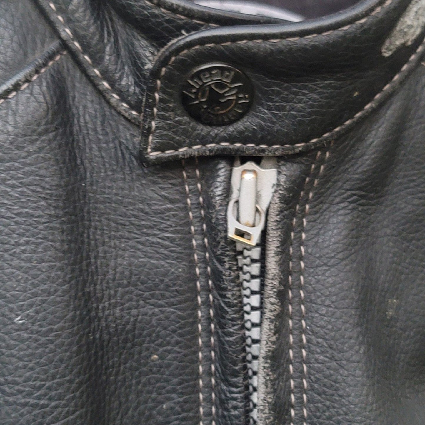 Vtg Alpinestars Padded Protective Motorcycle Leather Jacket