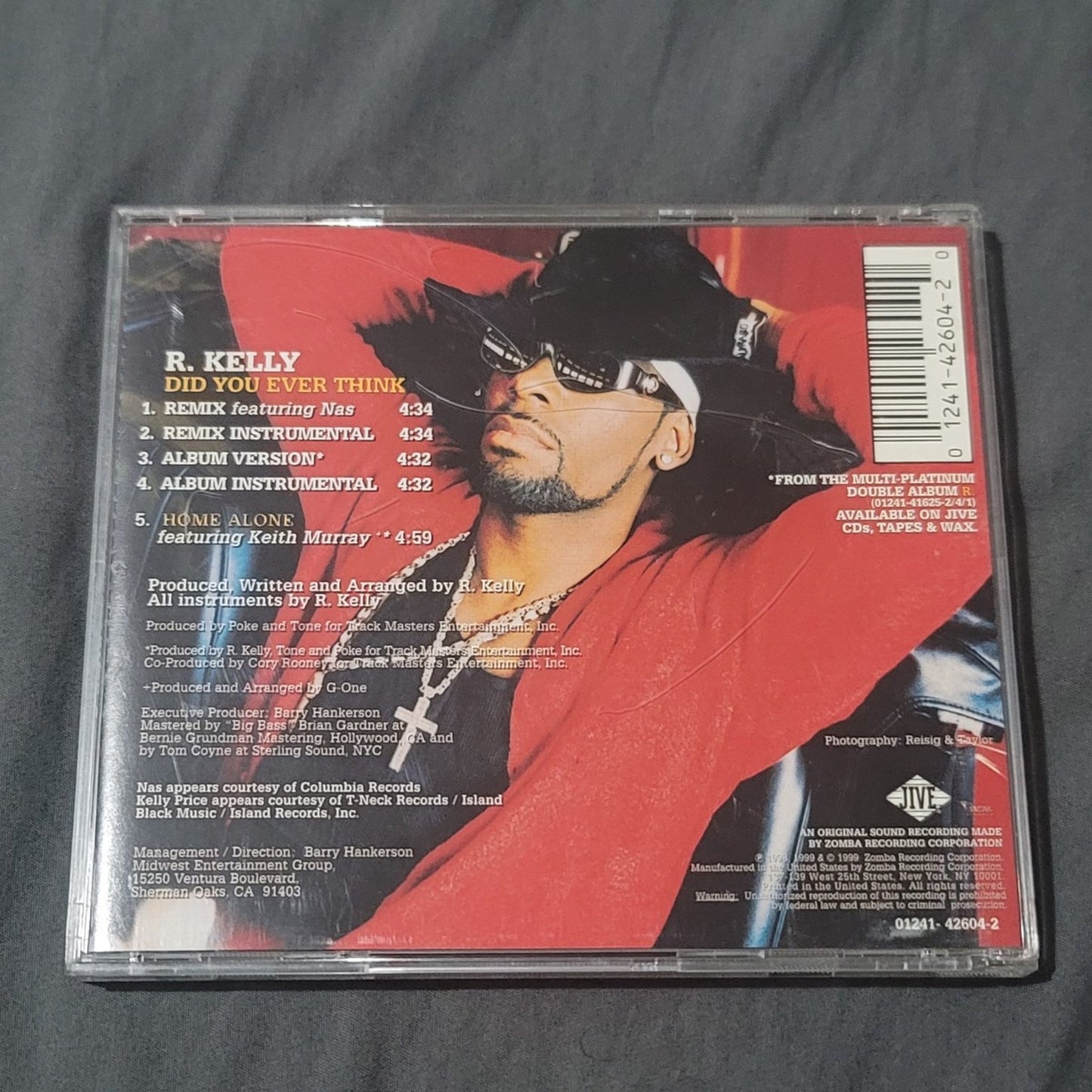 Vtg 1999 R. Kelly DID YOU EVER THINK CD Single