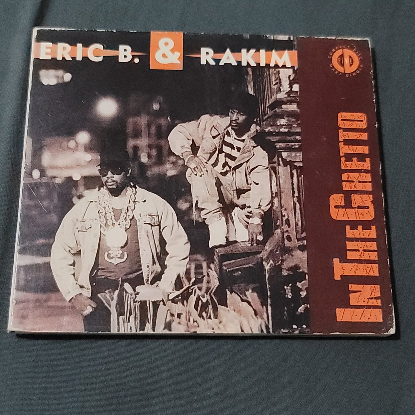 Vtg 1990 Eric B. & Rakim CD Single Rap Hip Hop