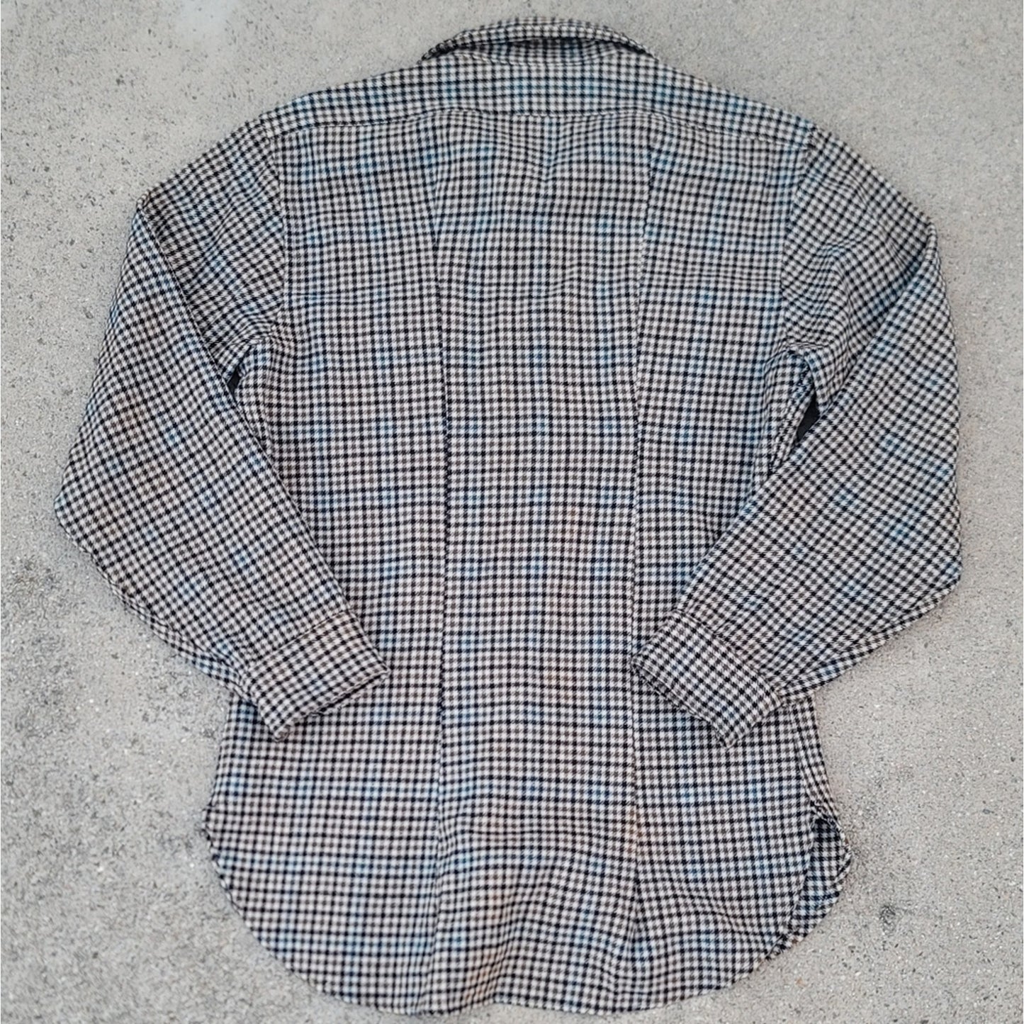 Vtg 1970s Pendleton Pure Virgin Wool Button-down Flannel Shirt