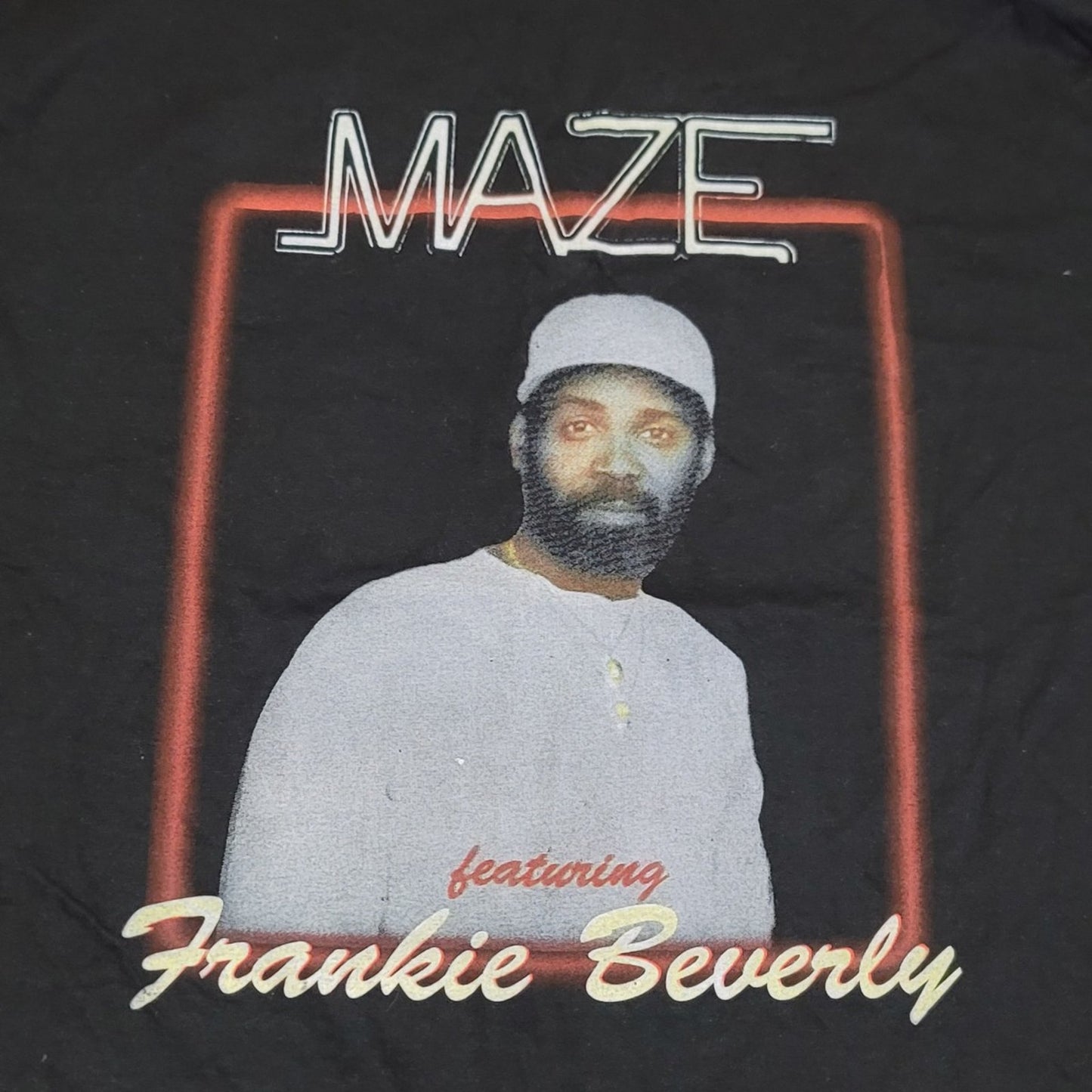 Vtg 2002 Frankie Beverly And Maze With Joe Concert Tour T-shirt