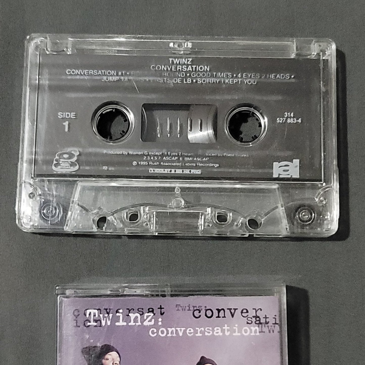 Vtg 1995 Twinz Conversation Cassette Tape G-Funk