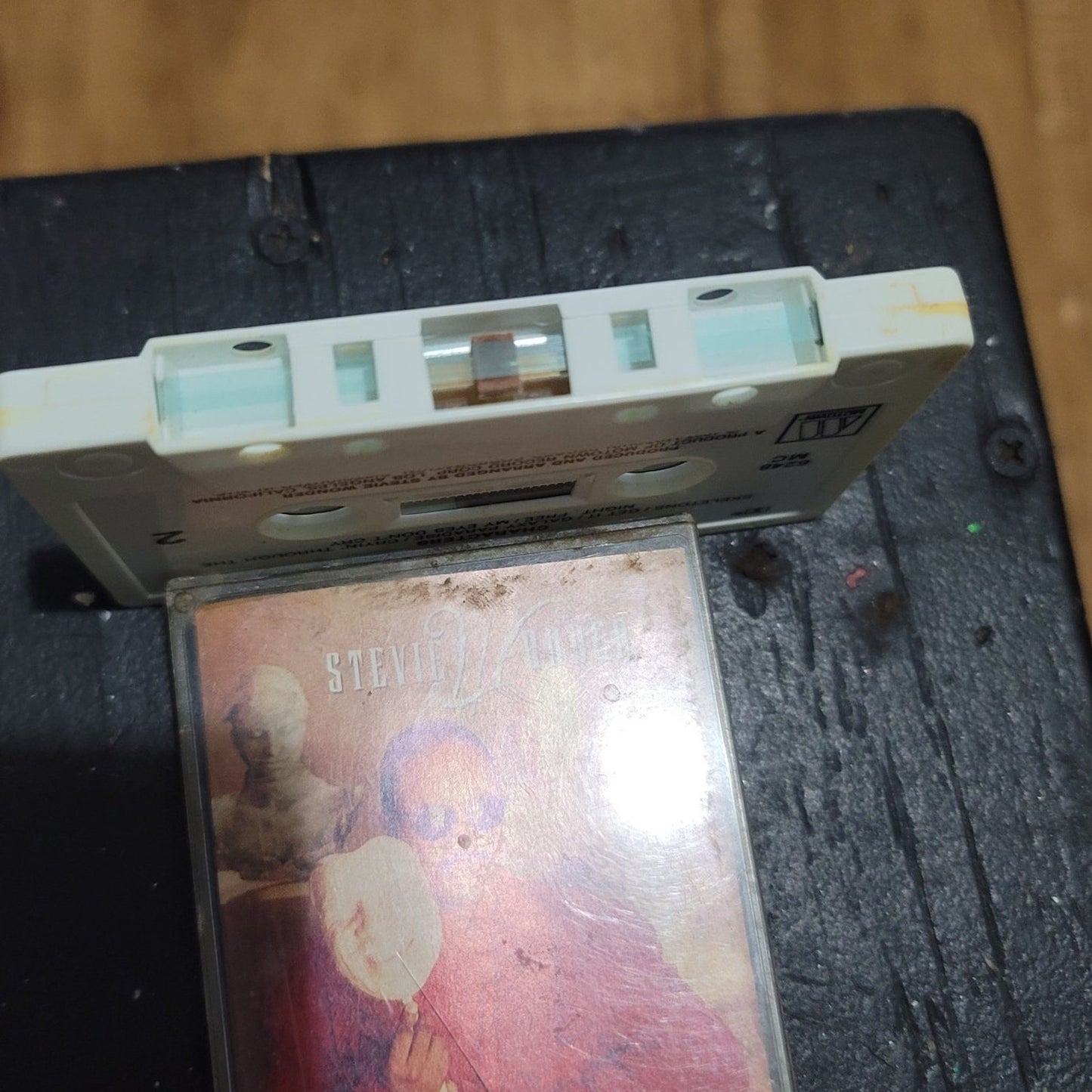 Vtg 1987 Stevie Wonder CHARACTERS Cassette Tape
