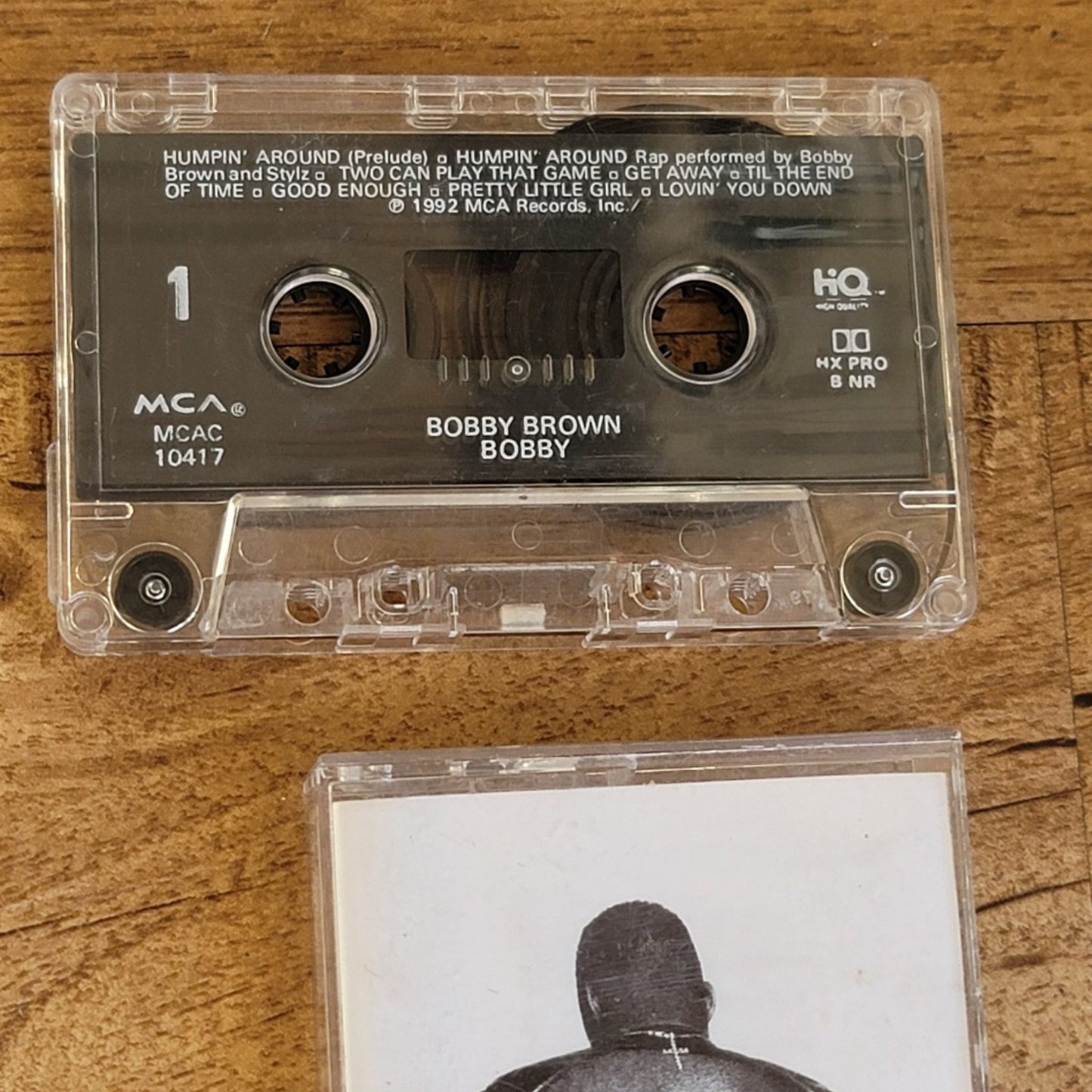 Vtg 1992 Bobby Brown BOBBY Cassette Tape