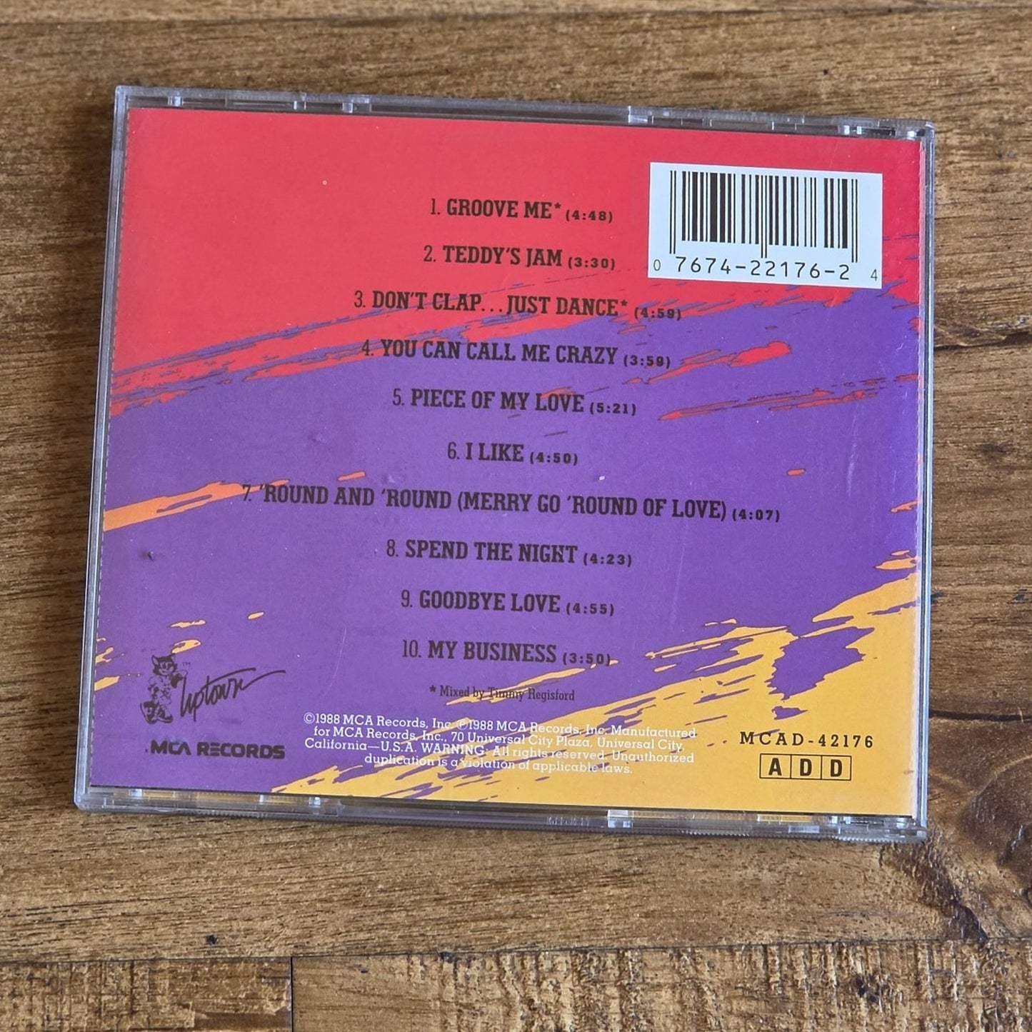 Vtg 1988 GUY SELF TITLED CD