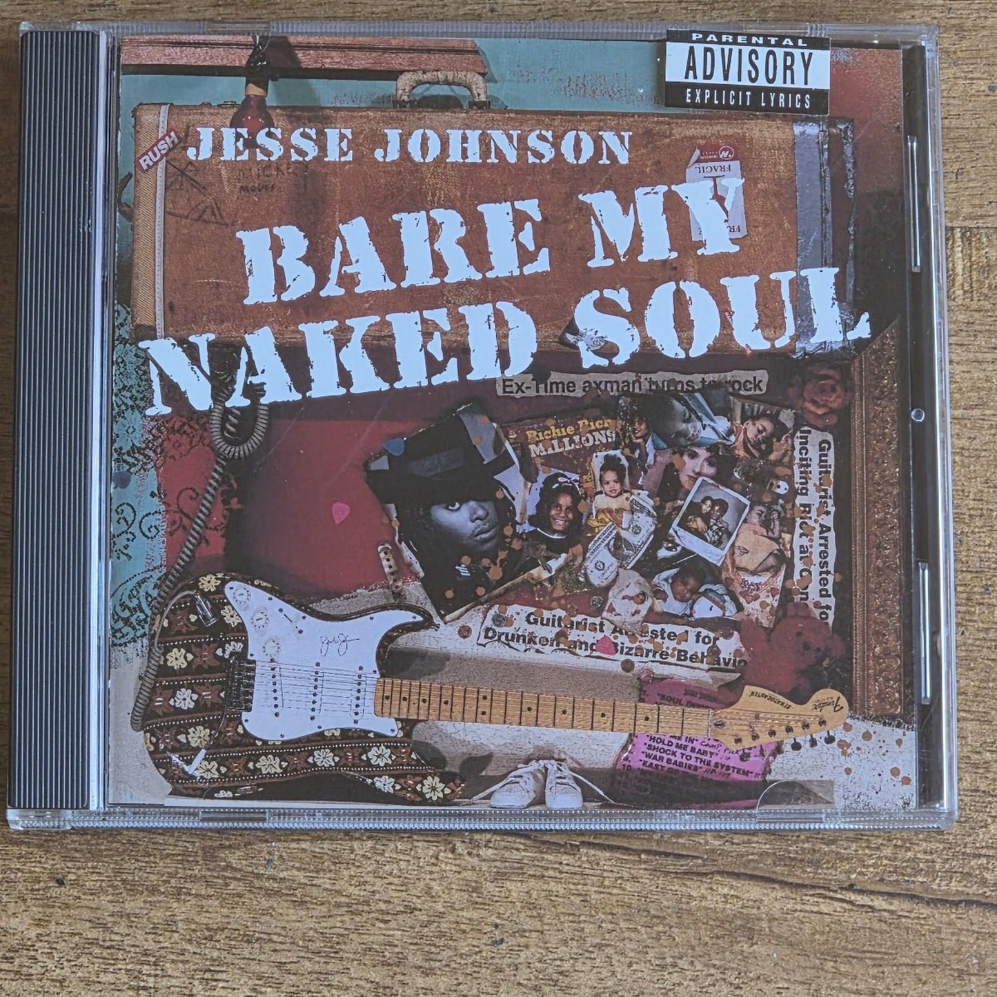 Vtg 1996 Jesse Johnson BARE MY NAKED SOUL CD