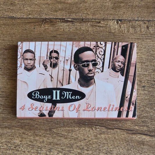 Vtg 1997 Boyz II Men 4 Seasons of Loneliness Cassette Tape Single
