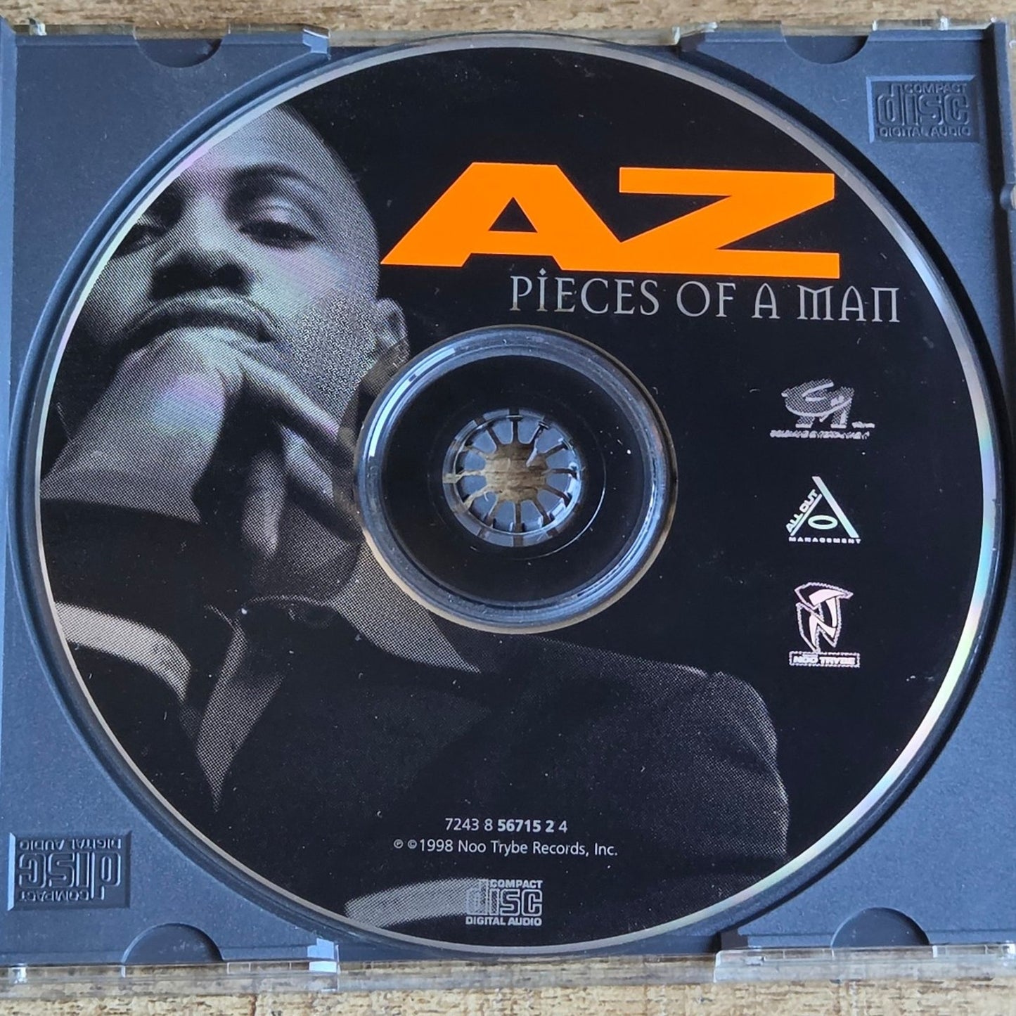 Vtg 1998 AZ PIECES OF MAN CD