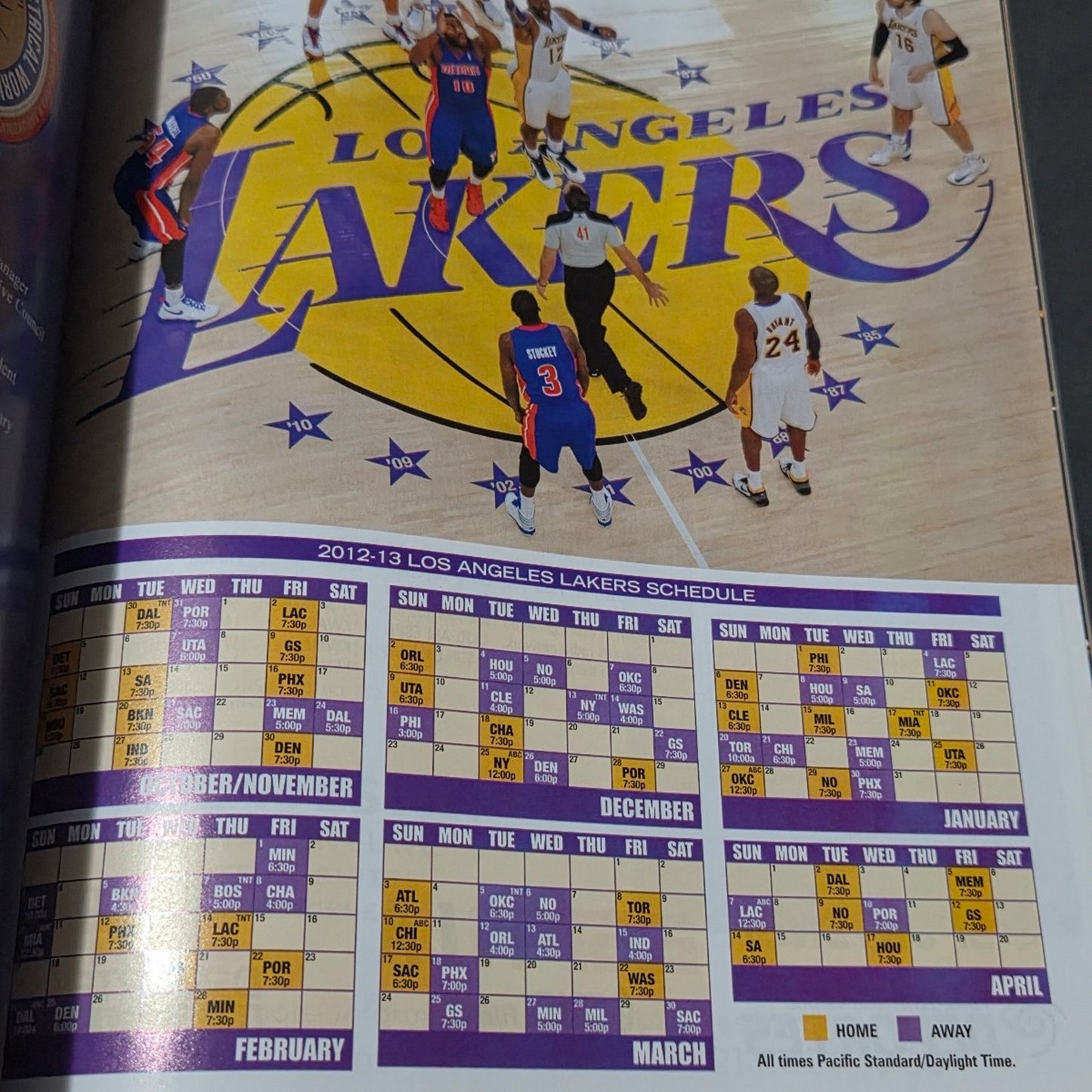 Los Angeles Lakers Official Magazine Jan/Feb 2013