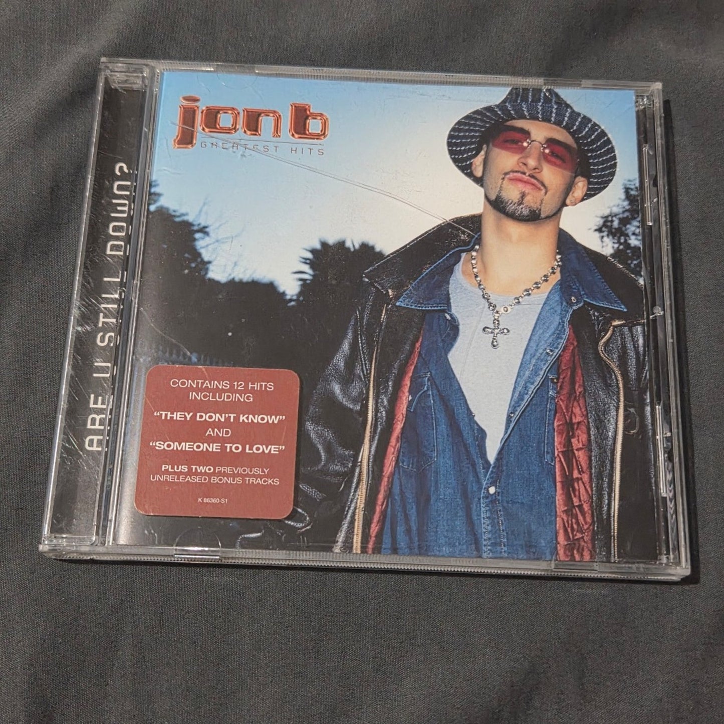 Vtg 2002 Jon B GREATEST HITS... ARE U STILL DOWN? CD w/HYPE STICKER