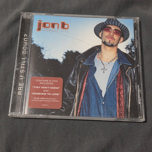 Vtg 2002 Jon B GREATEST HITS... ARE U STILL DOWN? CD w/HYPE STICKER