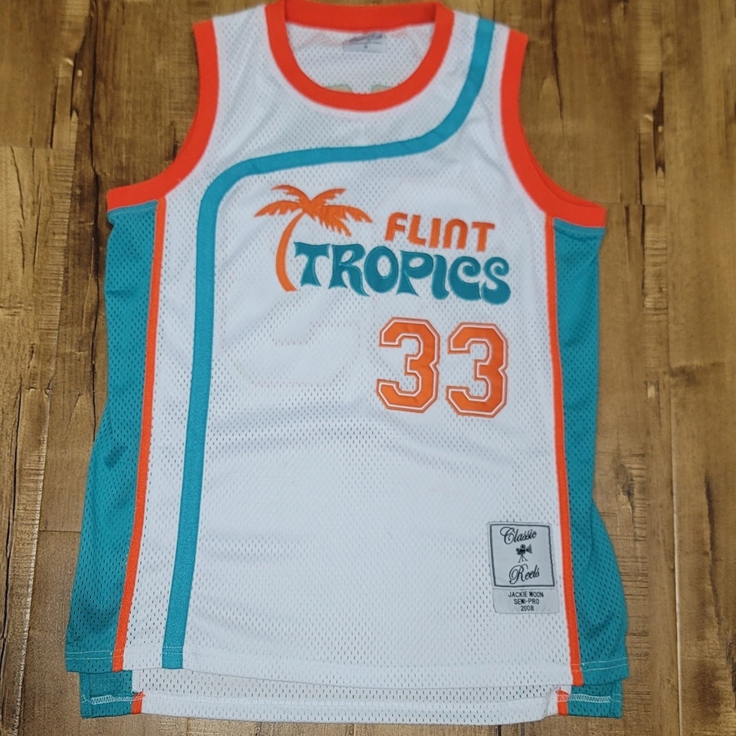 Flint Tropics Jackie Moon Semi Pro Movie Basketball Jersey
