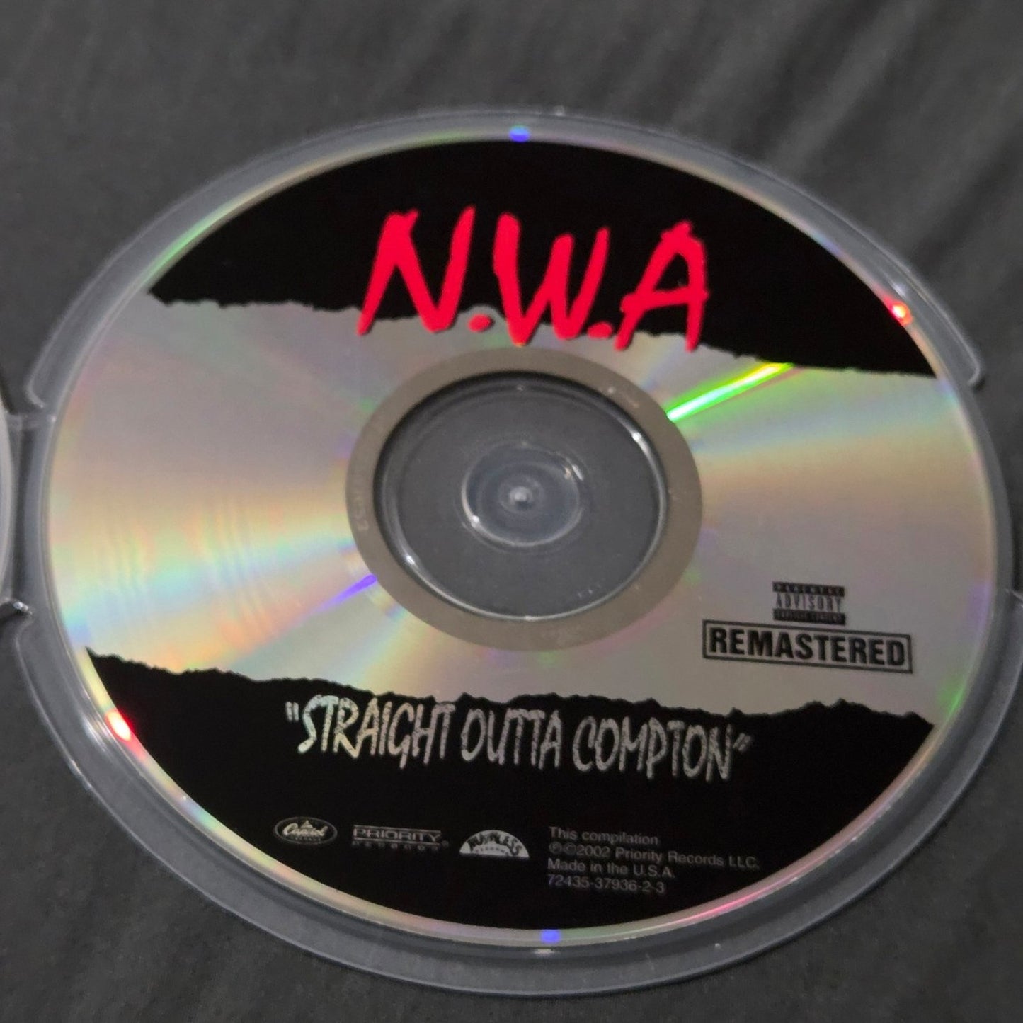 Vtg 2002 NWA STRAIGHT OUTTA COMPTON CD Hip Hop Rap
