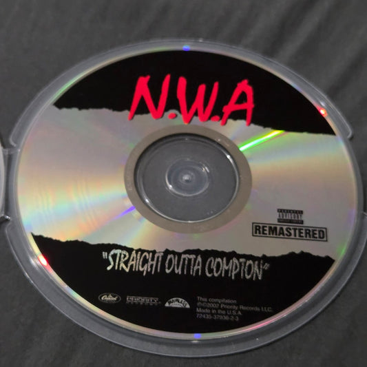 Vtg 2002 NWA STRAIGHT OUTTA COMPTON CD Hip Hop Rap
