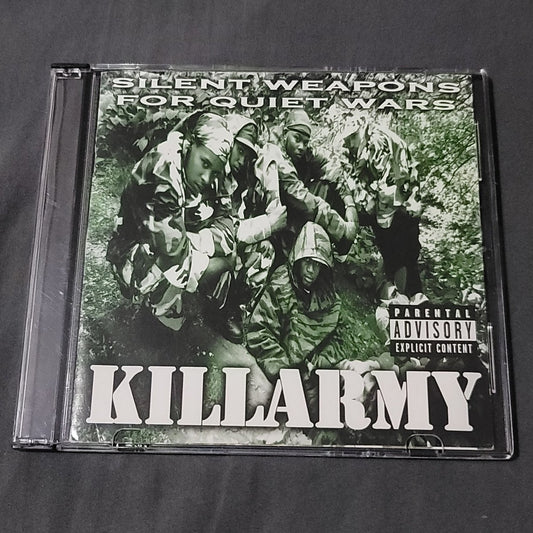 Vtg 1998 Killarmy SILENT WEAPONS FOR QUIET WARS CD Wu-tang