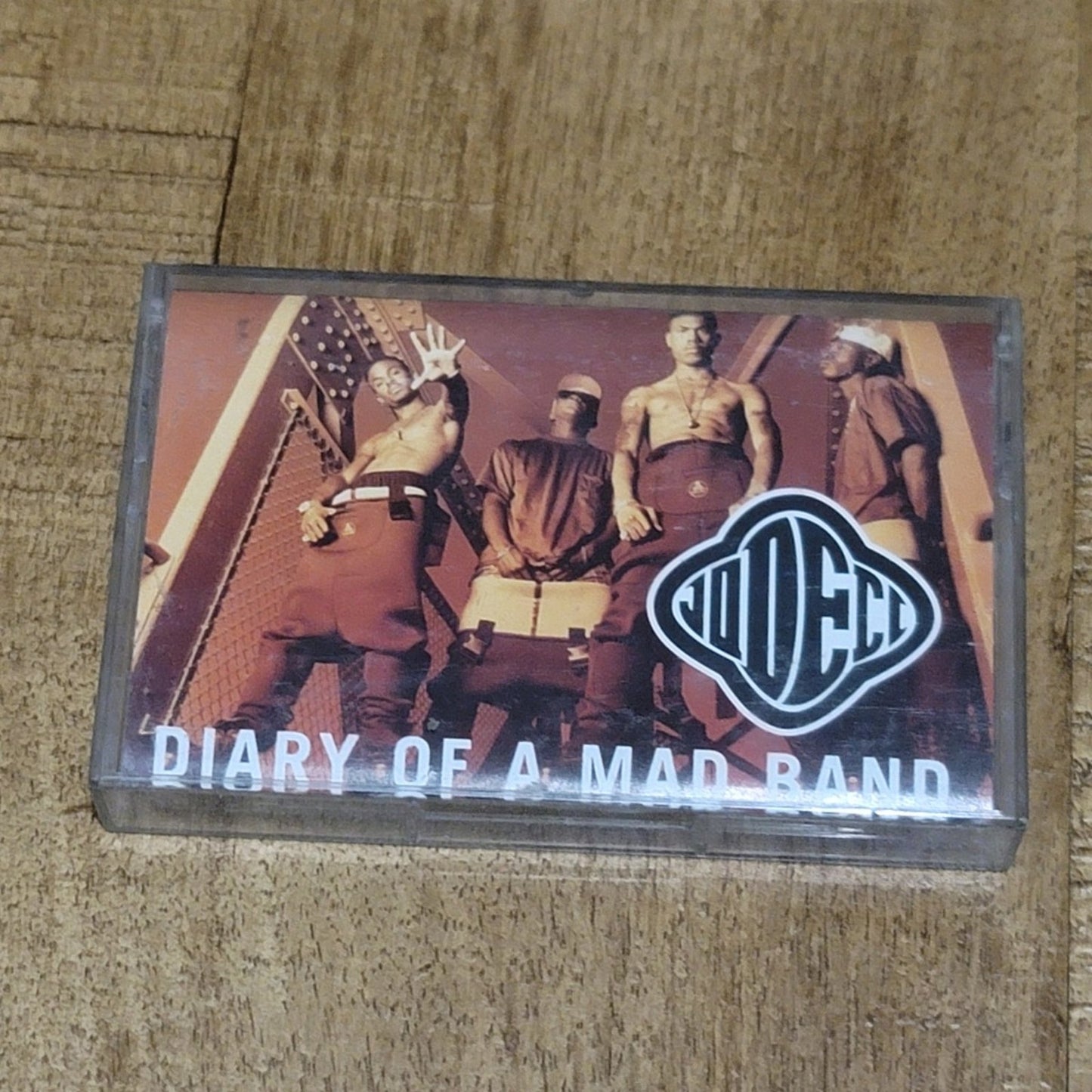Vtg 1993 Jodeci DIARY OF A MAD BAND Cassette Tape