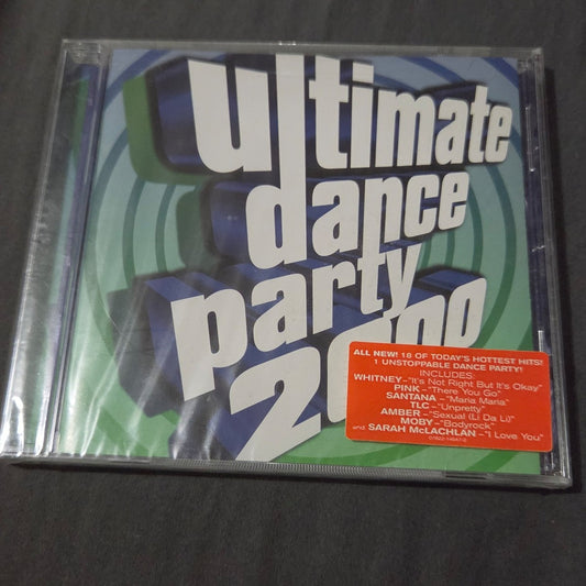 Vtg 2000 Various Artists : Ultimate Dance Party 2000 CD