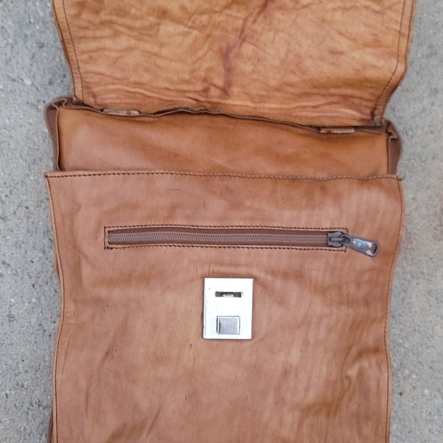 Vtg Karla Bolsas Suede Duffle Crossbody Bag Combo