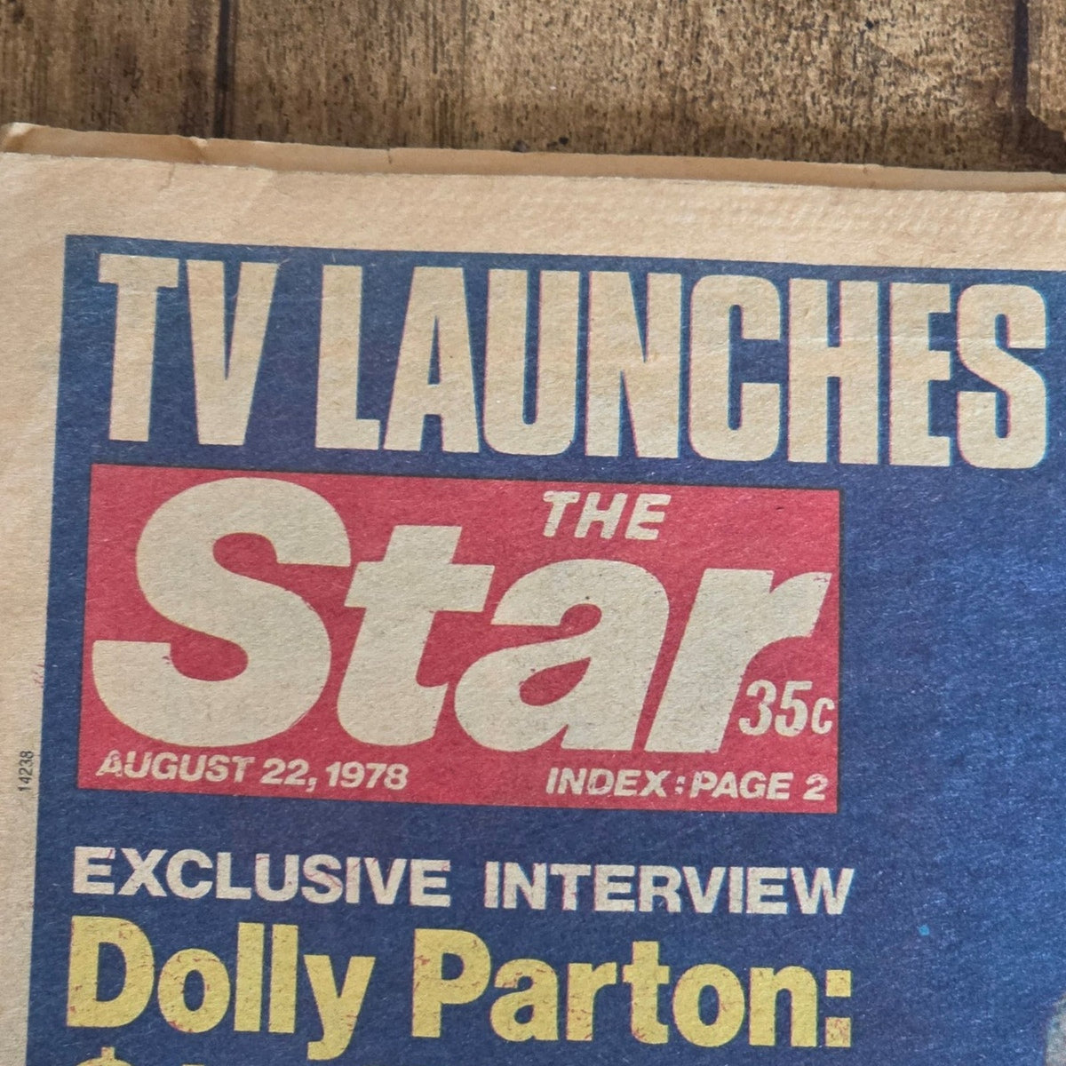 Vtg August 22, 1978 Dolly Parton The Star Magazine