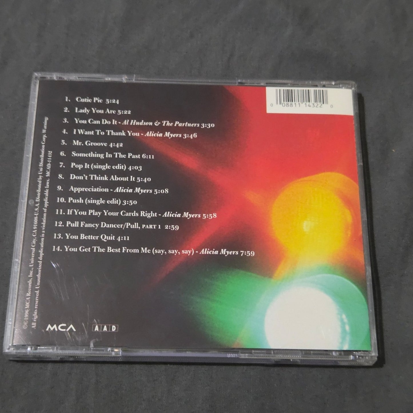 Vtg 1996 ONE WAY THE BEST OF CD