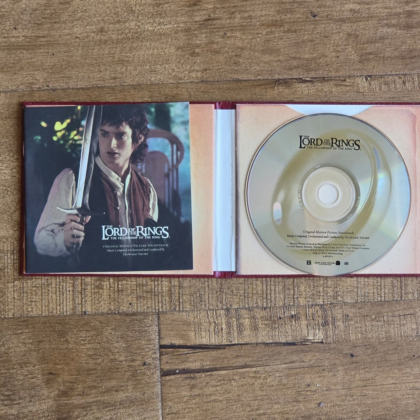 Vtg 2001 Howard Shore The Lord of the Rings The Fellowship of the Ring CD