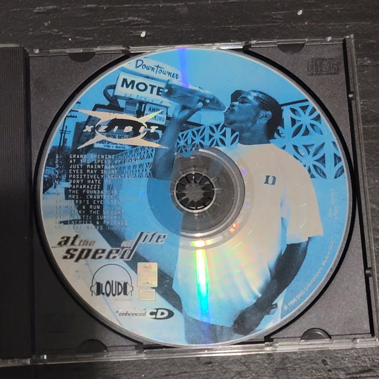 Vtg 1996 Xzibit At The Speed of Life Full CD Album Hip Hop  Rap