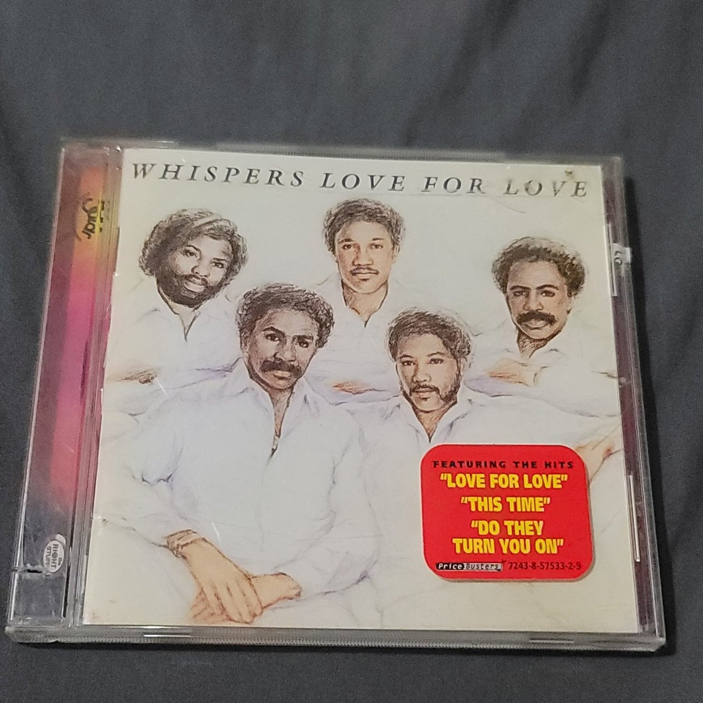 Vtg 1983 The Whispers LOVE FOR LOVE CD