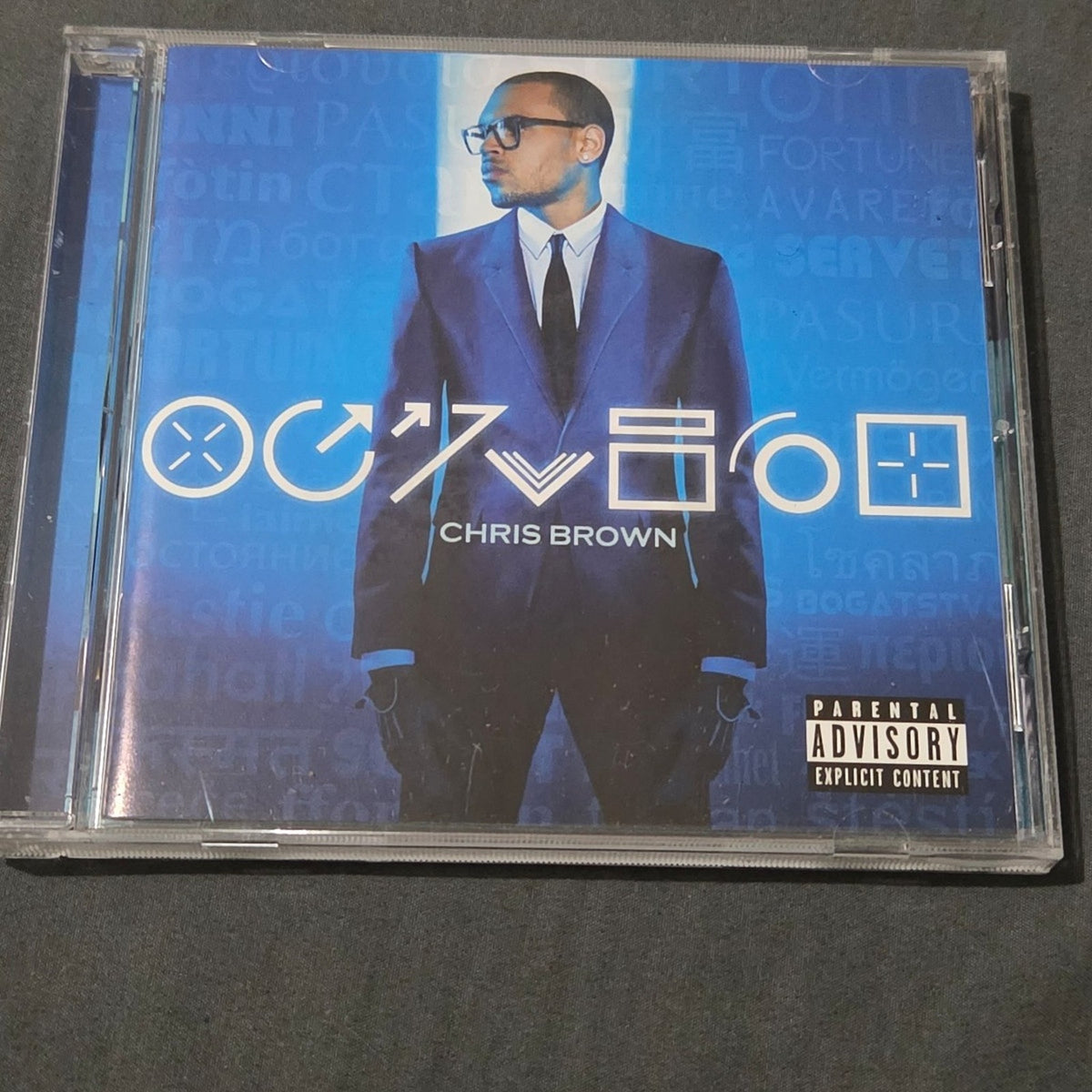 Chris Brown Fortune Promo CD
