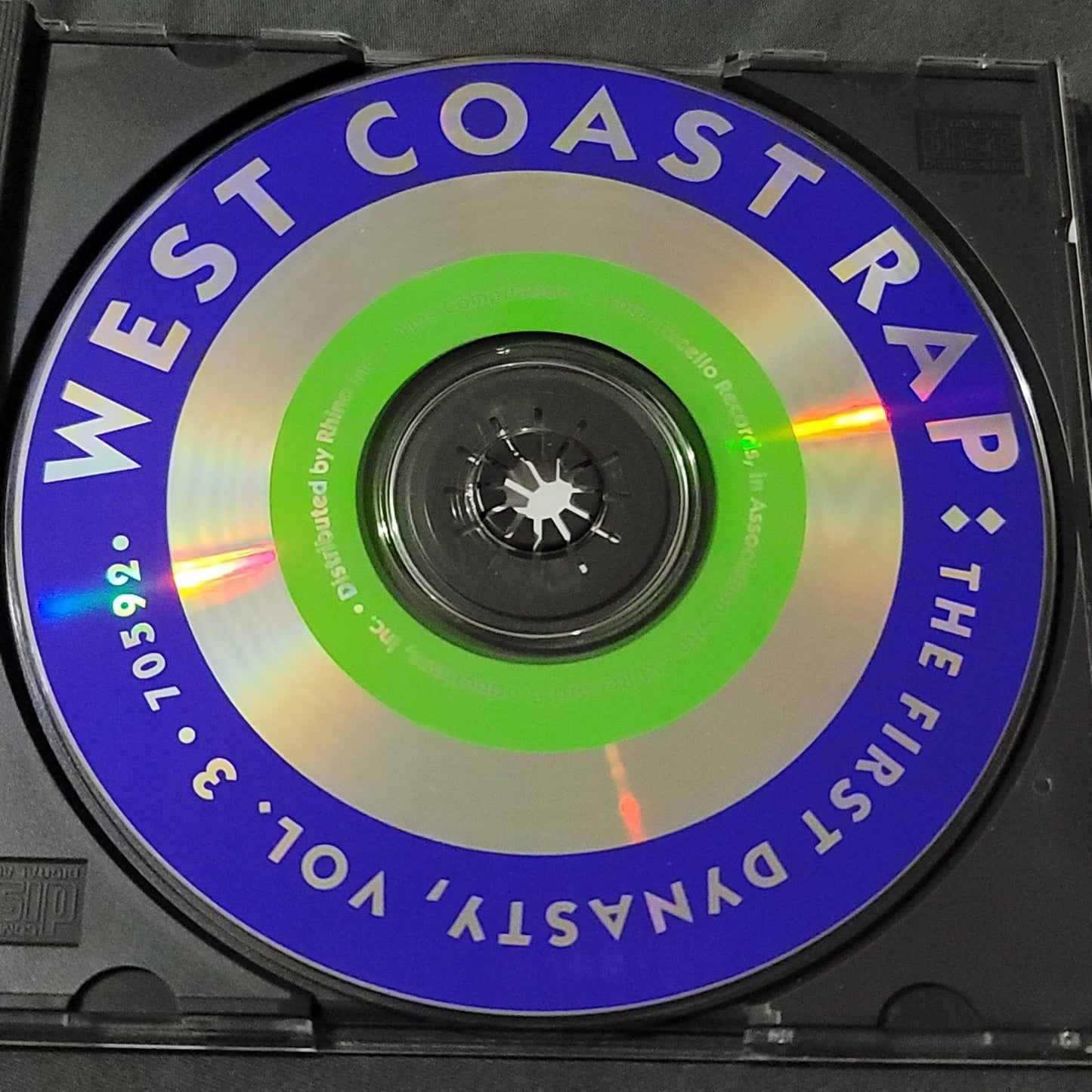Vtg 1992 West Coast Rap Vol. 3 Compilation CD