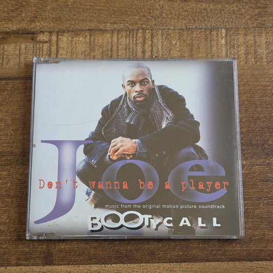 Vtg 1997 Joe Don't Wanna Be A Player Maxi Single CD
