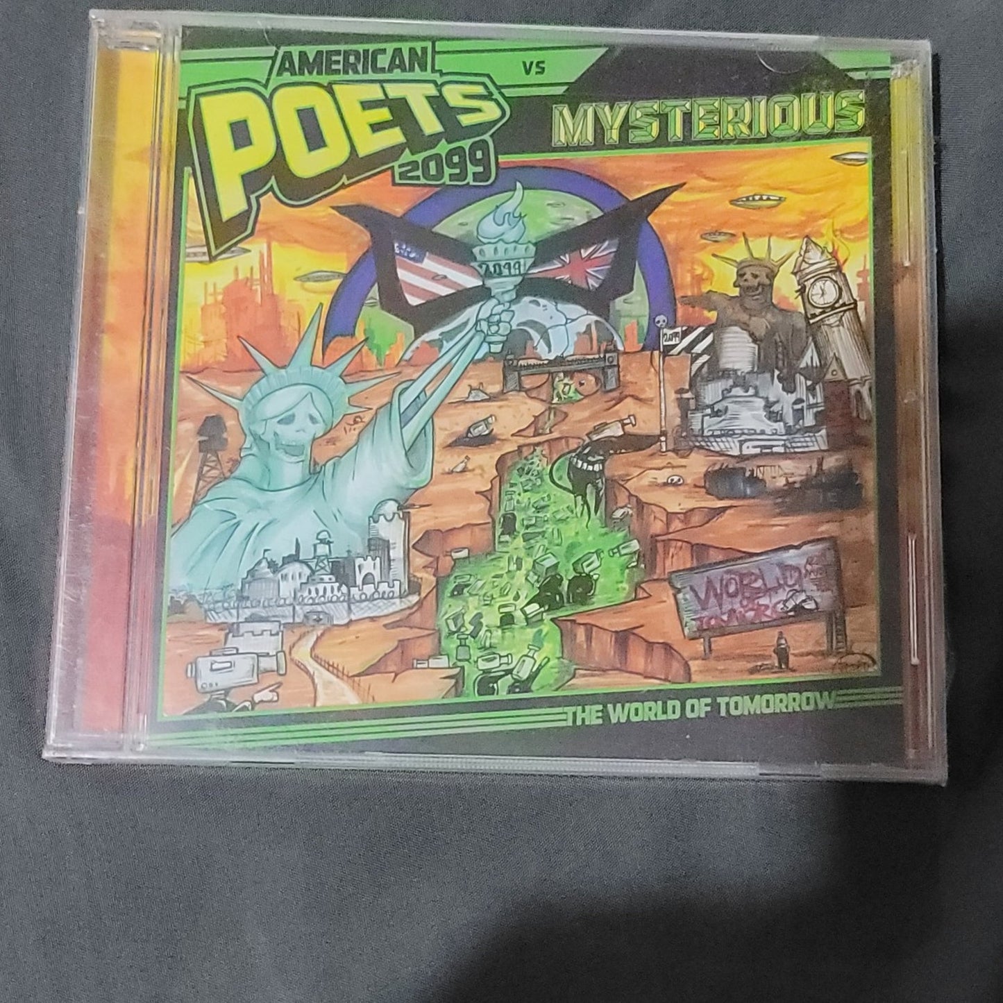 American Poets 2099 World Of Tomorrow CD RAP HIP HOP