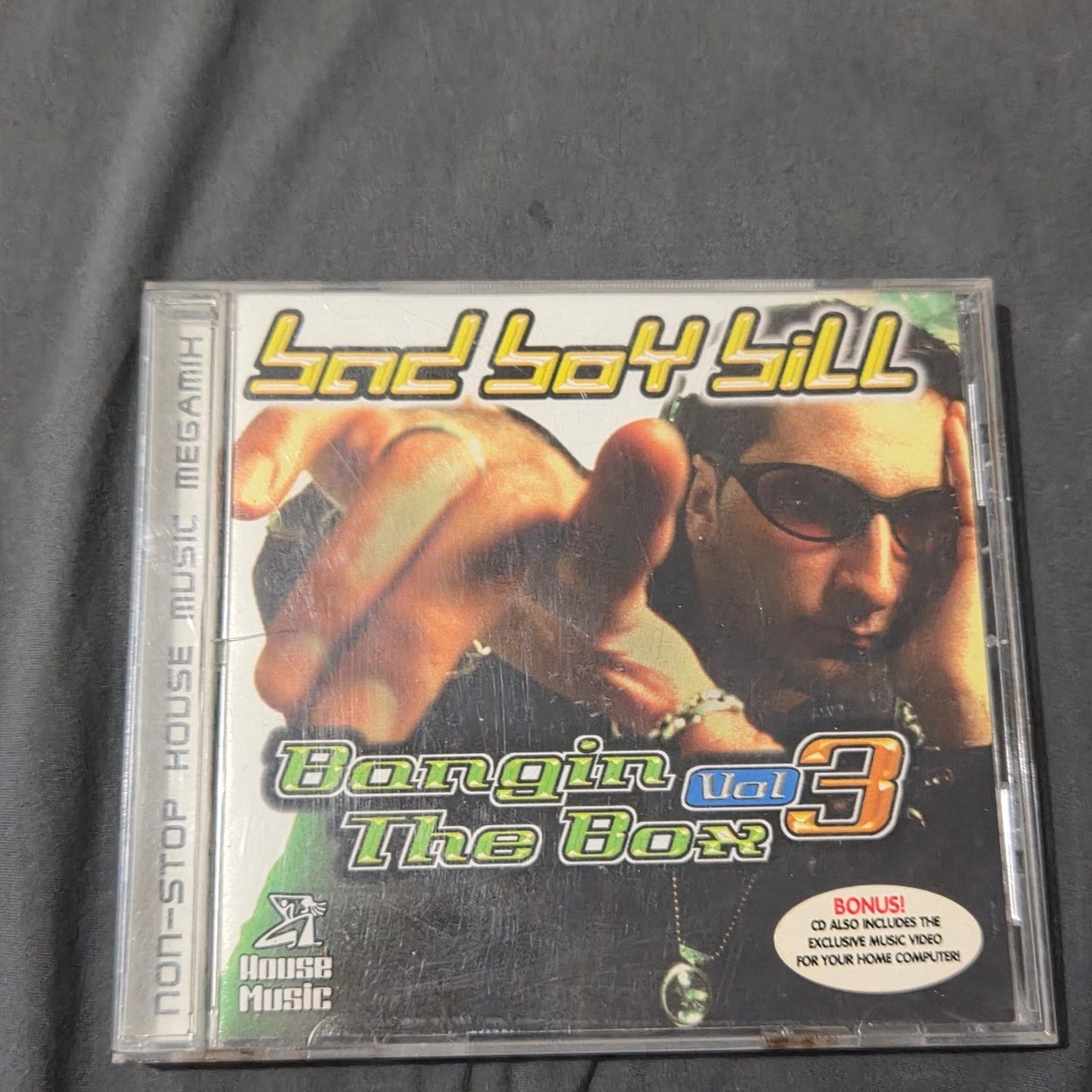 Vtg 1998 Bad Boy Bill BANGIN THE BOX VOL 3 CD HOUSE