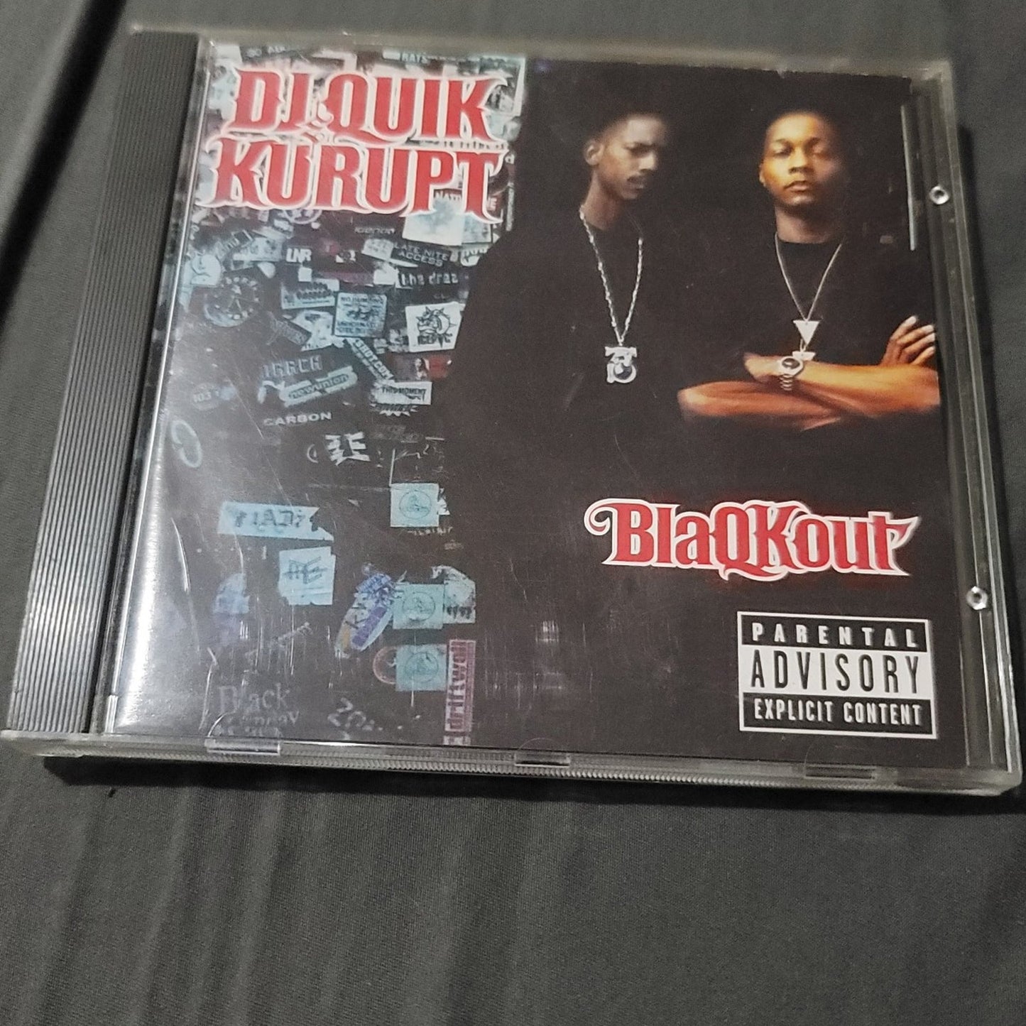 DJ Quik & Kurupt BLAQKOUT CD Hip Hop Rap