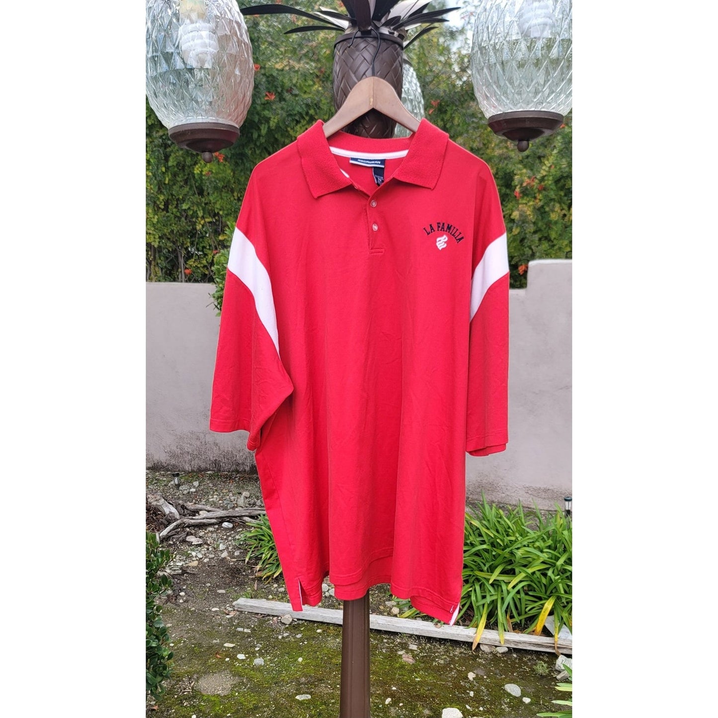 Vtg Rocawear LA Familia Polo Shirt