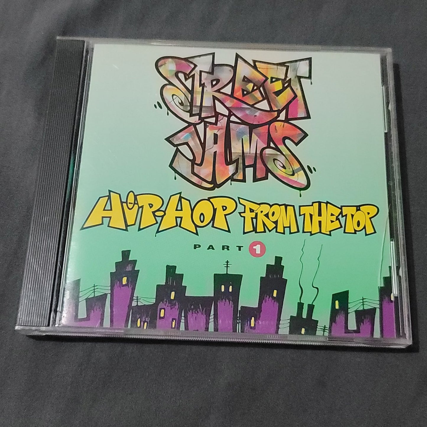 Vtg 1992 Street Jams HIP HOP FROM THE TOP Part 1 CD