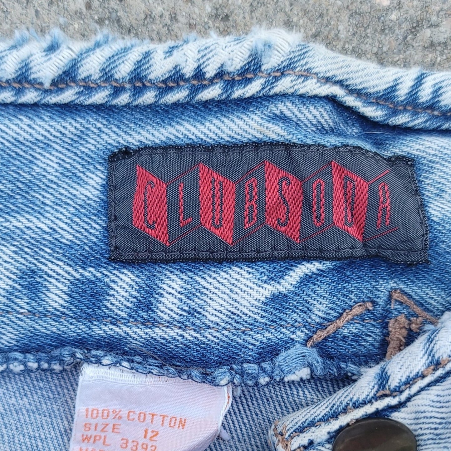 Vtg Club Soda High Rise Boyfriend Jeans