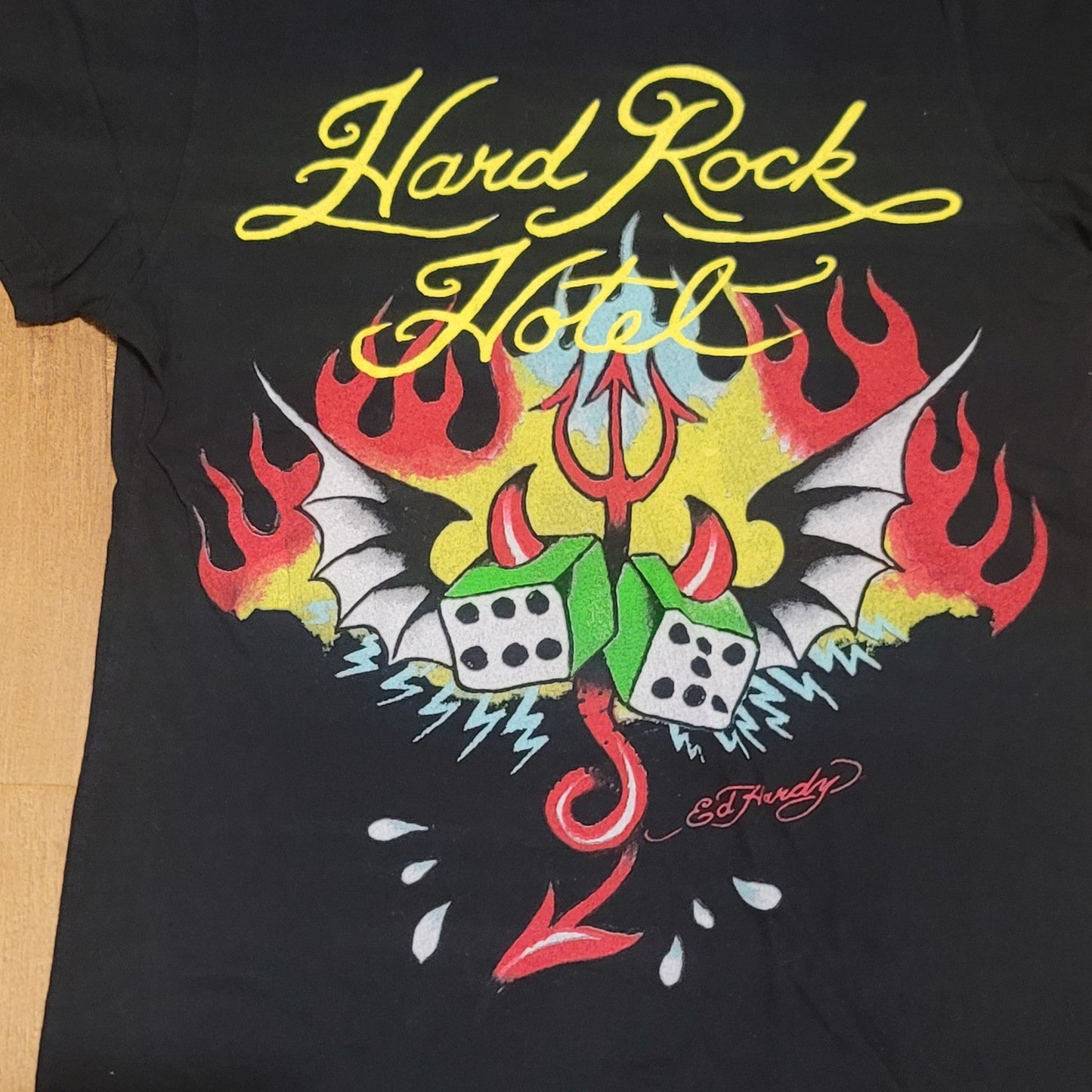 Vtg Ed Hardy Hard Rock Hotel T-shirt Women's