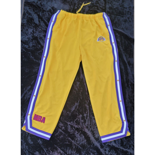 Vtg NBA Unique Sports Generation Los Angeles Lakers Tearaway Warm-up Pants