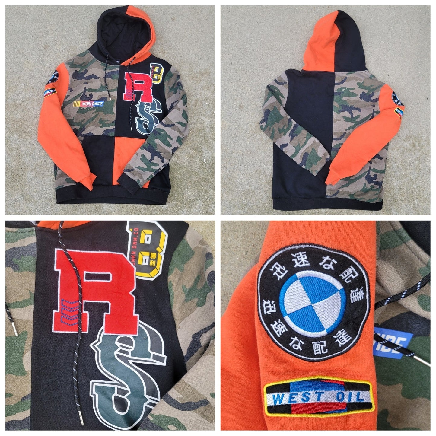 Smoke Rise Smkr Teq Worldwide BMW Hoodie