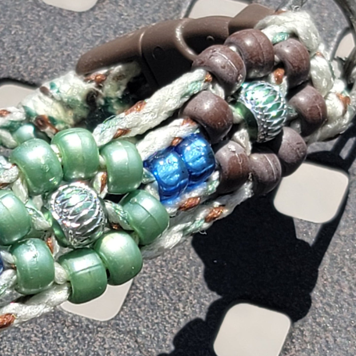 Custom Handmade Beaded Bling Dog Collar