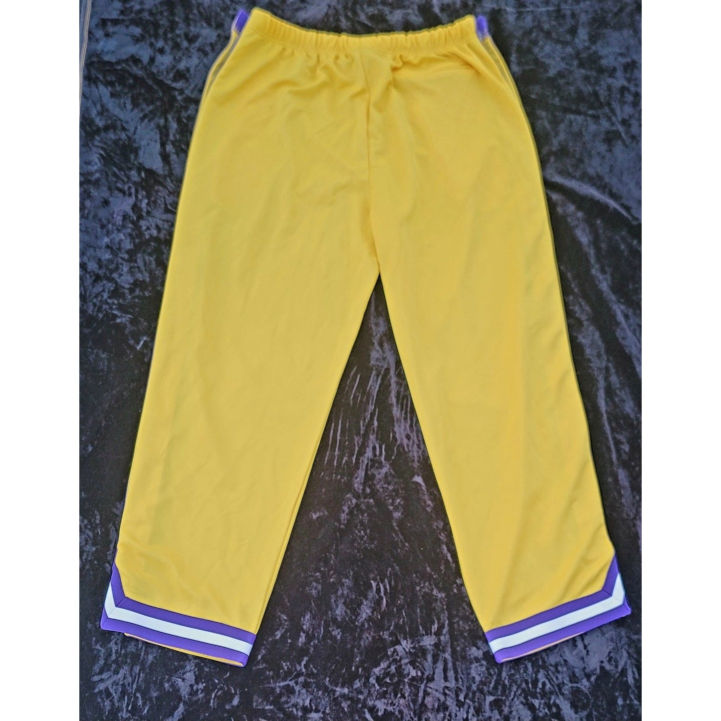 Vtg NBA Unique Sports Generation Los Angeles Lakers Tearaway Warm-up Pants