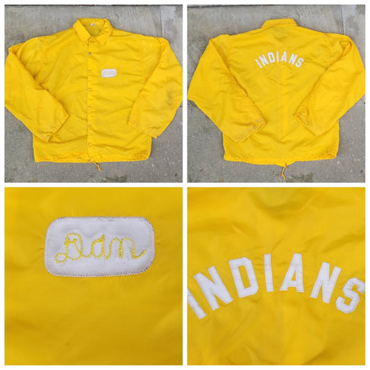 Vtg 1960s Russell Athletic Company Light Coaches Windbreaker Jacket